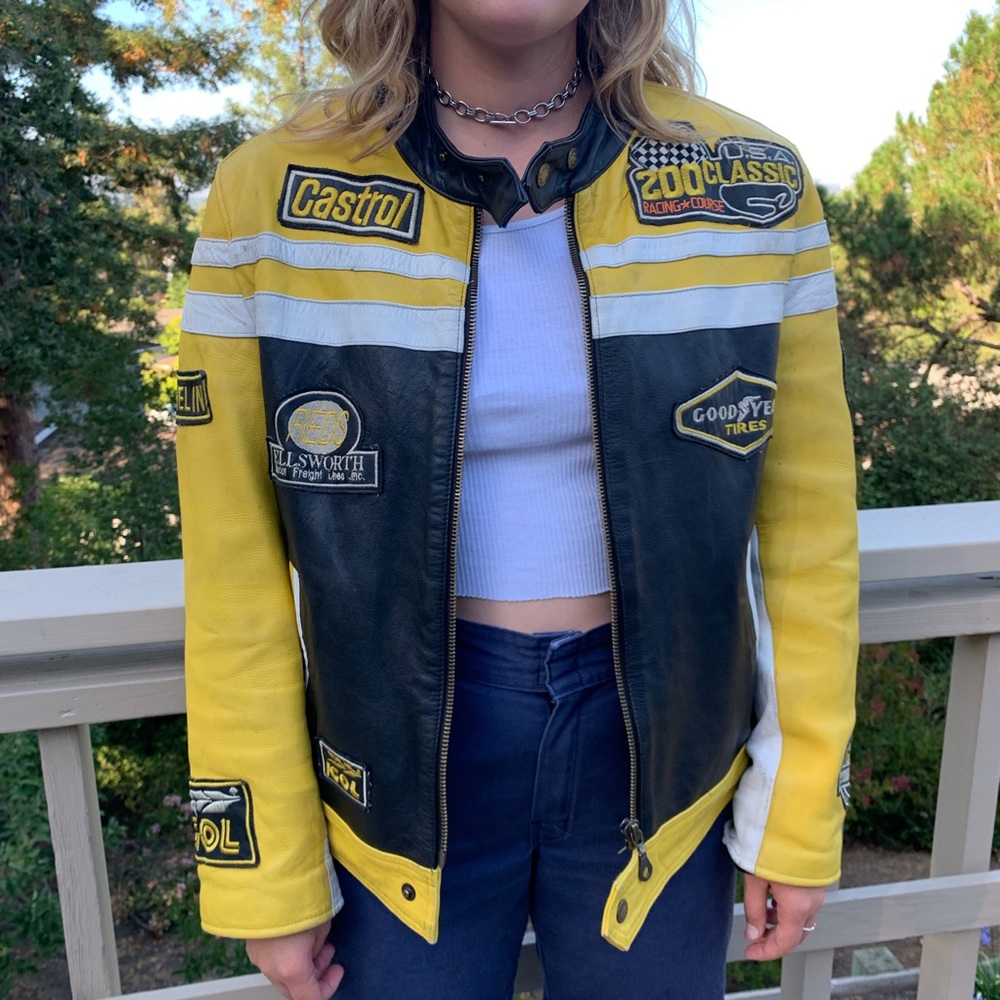 vintage nascar race jacket